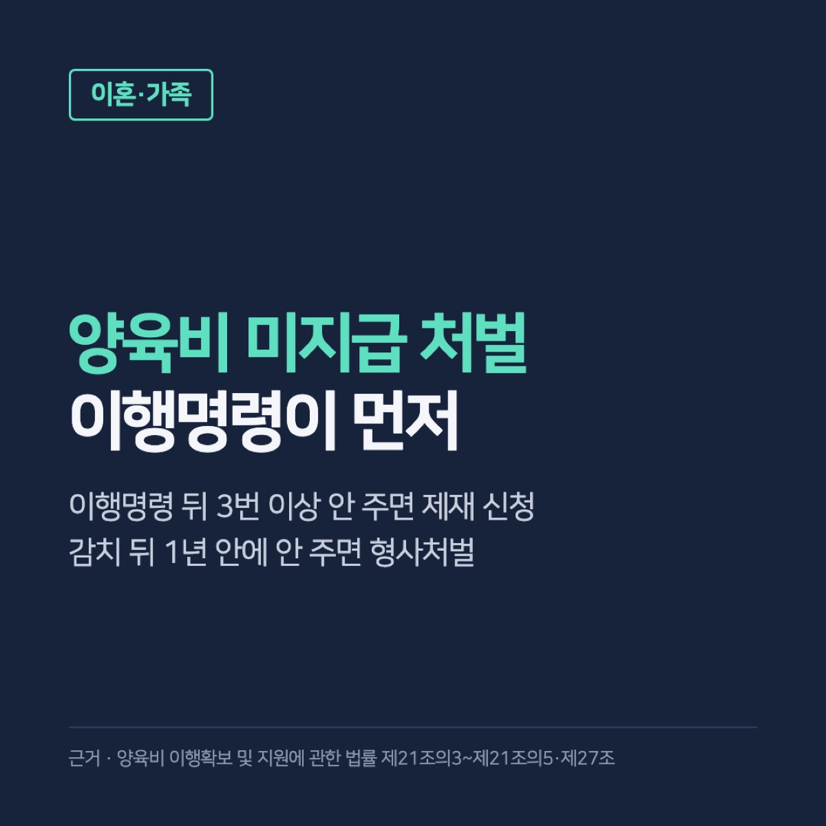 양육비 미지급 처벌, 운전면허 정지·출국금지·명단공개와 형사처벌 조건